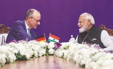 German Chancellor Friedrich Merz with PM Narendra Modi German Chancellor Friedrich Merz with PM Narendra Modi