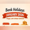 Bank holiday on Makar Sankranti 2026 Bank holiday on Makar Sankranti 2026