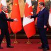 Canadian Prime Minister Mark Carney, left, meets with President of China Xi Jinping at the Great Hall of the People in Beijing, China, on Friday, Jan. 16, 2026. (AP/PTI)
