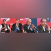 (L-R) Arif Khan, Chief Innovation Officer, Razorpay; Harsh Gupta, CRO, Cashfree Payments; Sanjay Tripathy, Cofounder & CEO, BriskPe; and Rahul Jain, CFO, NTT Data (Photos: Kamlesh Pednekar) (L-R) Arif Khan, Chief Innovation Officer, Razorpay; Harsh Gupta, CRO, Cashfree Payments; Sanjay Tripathy, Cofounder & CEO, BriskPe; and Rahul Jain, CFO, NTT Data (Photos: Kamlesh Pednekar)