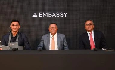 (L-R) Aditya Virwani- MD, Jitu Virwani- Sachin Shah- CEO and Executive Director. (L-R) Aditya Virwani- MD, Jitu Virwani- Sachin Shah- CEO and Executive Director.