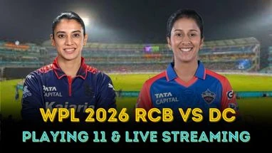 WPL 2026 DC vs RCB playing 11 WPL 2026 DC vs RCB playing 11