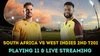 SA vs WI 2nd T20I