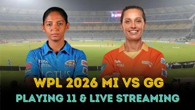 WPL 2026 GG vs MI playing 11 WPL 2026 GG vs MI playing 11