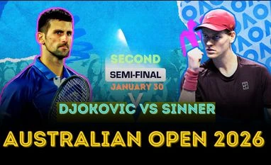 Djokovic vs Sinner tennis match's live streaming available on Sony LIV app and website Djokovic vs Sinner tennis match's live streaming available on Sony LIV app and website