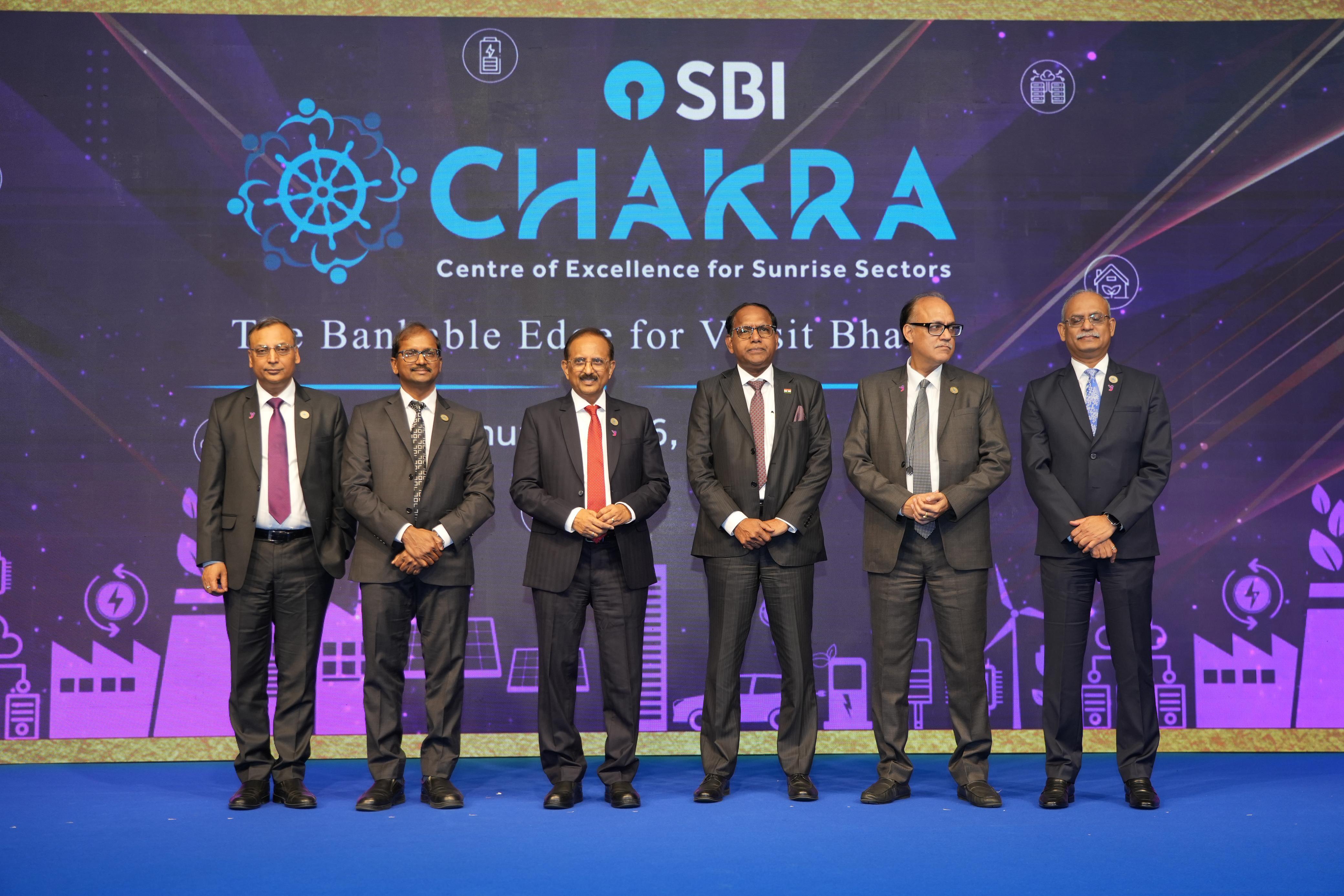 SBI launches CHAKRA, to invest ₹100 trn in sunrise sectors over 5 years | Banking - Business Standard