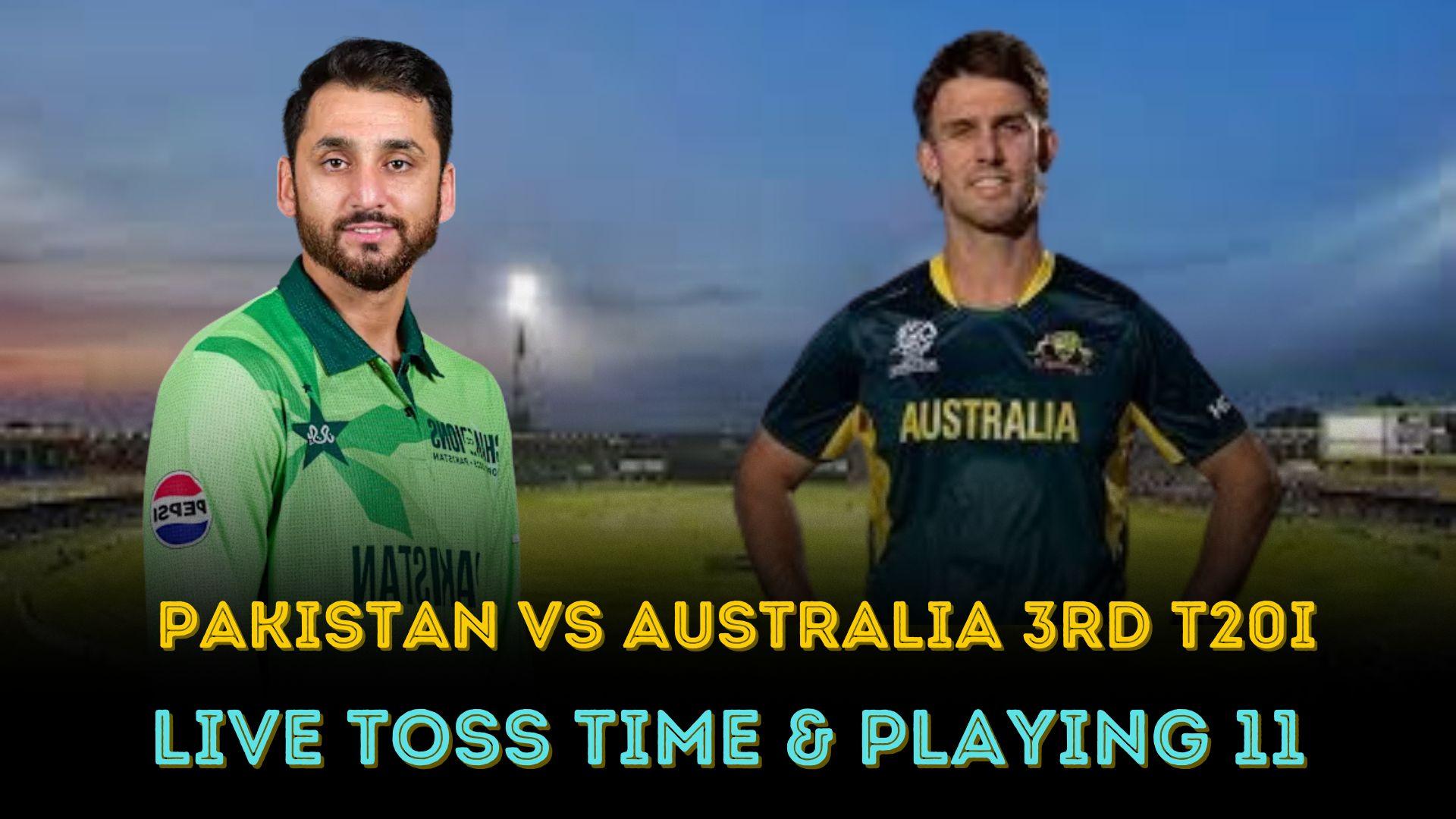 Pakistan vs Australia 3rd T20I: Match preview, toss timings, streaming |  Cricket News - Business Standard