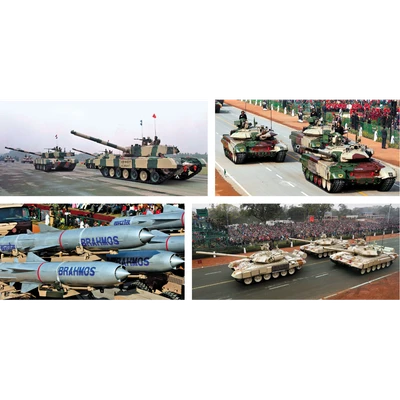 DPSU revamp: Proceed with care Indigenously made T-90, Arjun and T-72 tanks and the Brahmos missile (Photos: Reuters)