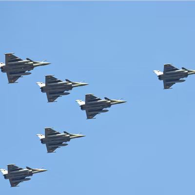 A precarious peace with the rise of a drone-missile arms race in South Asia India seeks additional Rafale fighter jets from France (Photo: PTI)