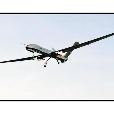 The FARDC’s Chinese-made CH-4B Rainbow combat drone, which was reportedly downed by rebels in late 2025 (Photo: US Odin) The FARDC’s Chinese-made CH-4B Rainbow combat drone, which was reportedly downed by rebels in late 2025 (Photo: US Odin)