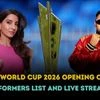 ICC T20 World Cup opening ceremony