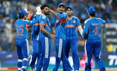 India vs USA HIGHLIGHTS T20 World Cup 2026: IND begin title defense with 29-run win vs USA India beat USA by 29 runs in Mumbai to kick start their T20 WC campaign with 2 points