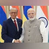 Prime Minister of Mauritius with PM Modi. Prime Minister of Mauritius with PM Modi.