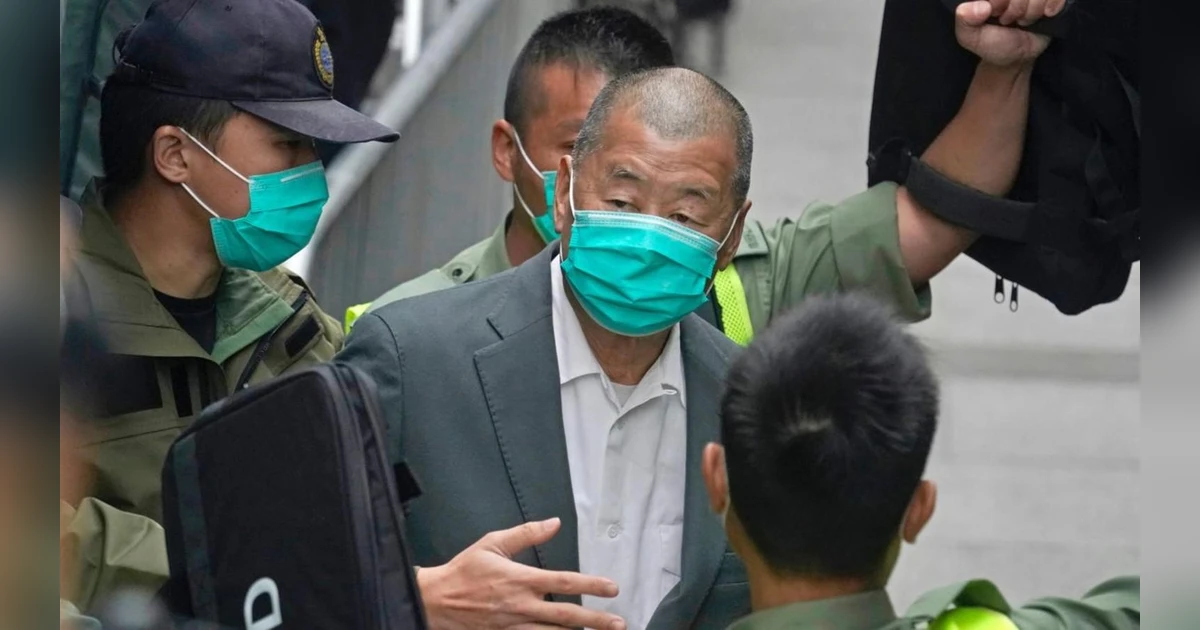 Hong Kong court jails media tycoon Jimmy Lai for 20 yrs under security law