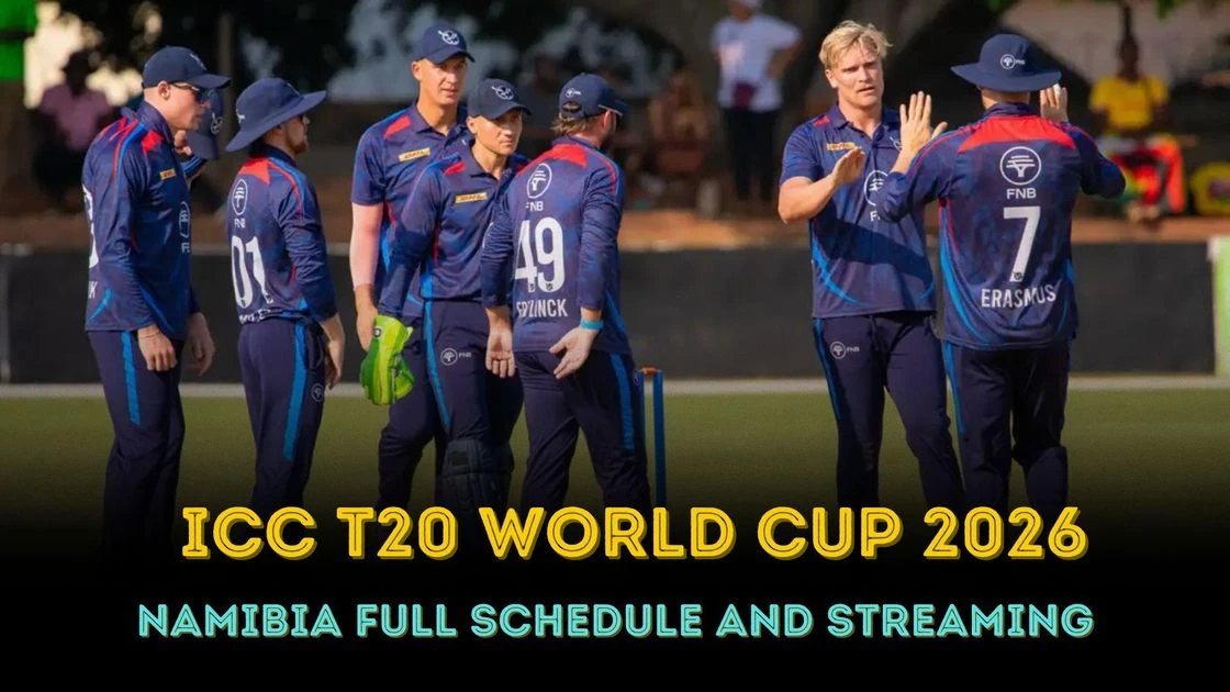 ICC T20 World Cup 2026: Namibia full schedule, squad and venue details