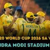 South Africa vs AFG Ahmedabad pitch report t20 wc