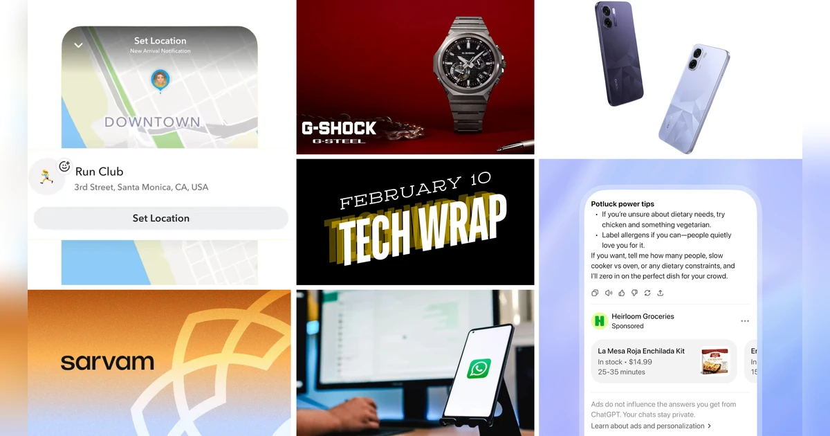 Tech Wrap Feb 10: OPPO K14X launched, WhatsApp web update, ChatGPT Ads