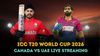 Canada vs UAE ICC T20 World Cup 2026 broadcasting details