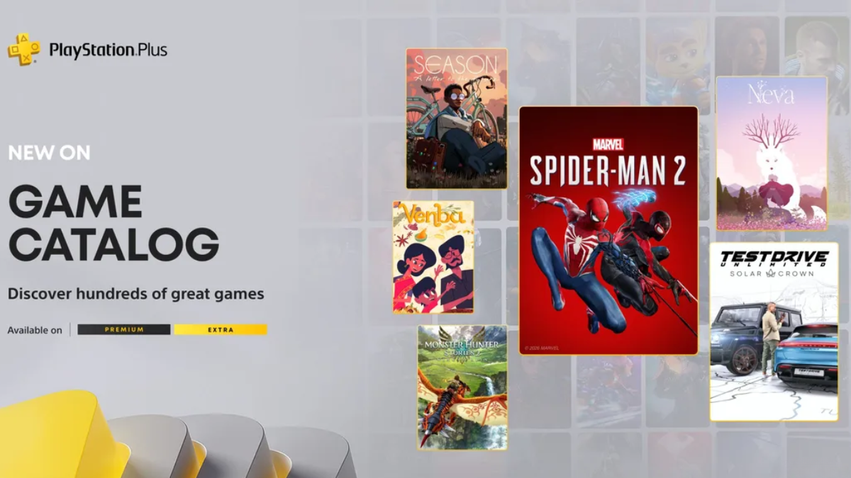 Sony PS Plus game catalogue for February: Marvel's Spider-Man 2, Neva, more