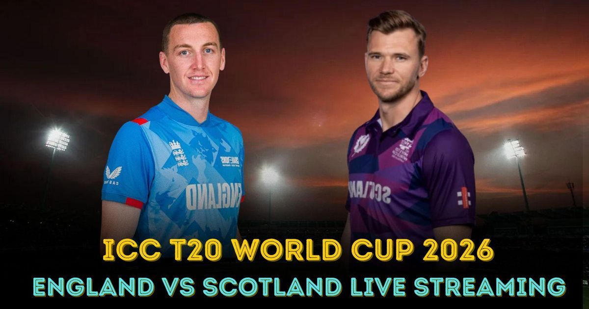 England vs Scotland live streaming: Where to watch T20 WC 2026 match?