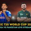 India vs Pakistan live streaming t20 world cup