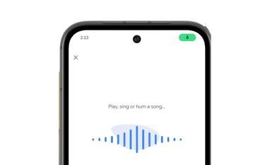 Google Pixel Phone's Now Playing feature Google Pixel Phone's Now Playing feature