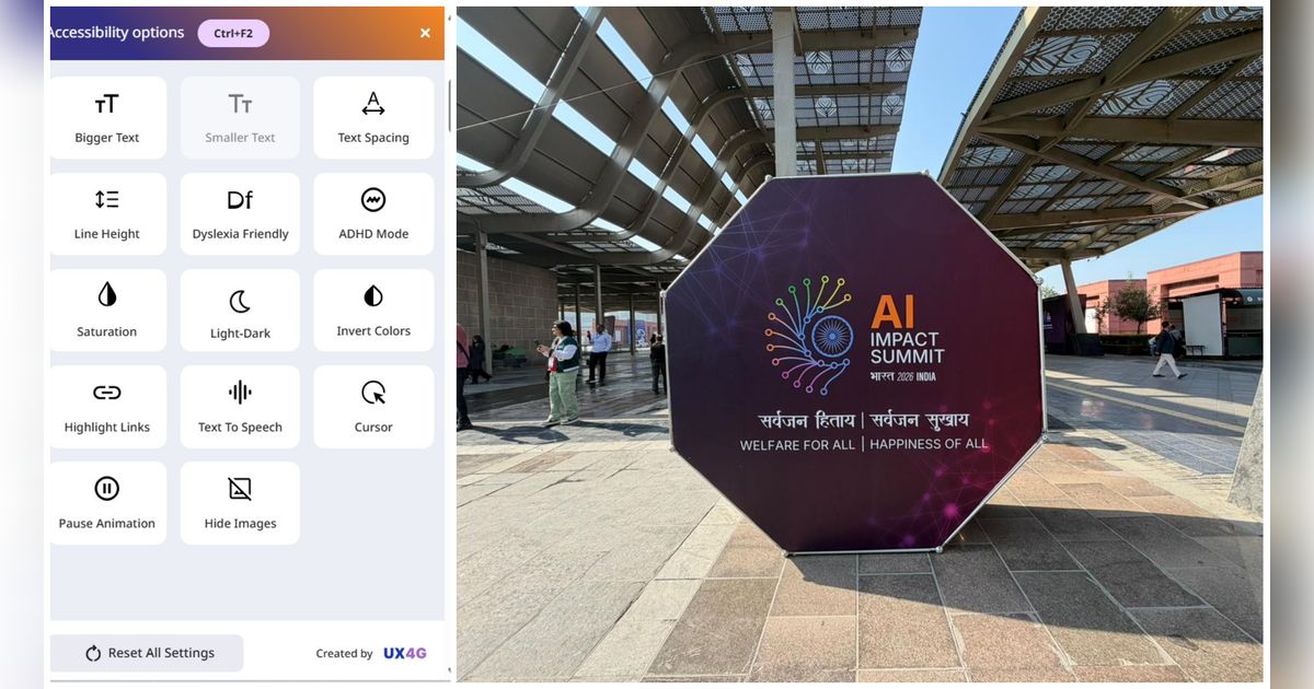 India AI Impact Summit 2026: Website designed to make it accessible to all