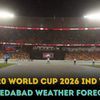 Ahmedabad weather IND vs NED