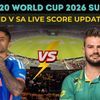 India vs South Africa live score T20 World Cup Super 8