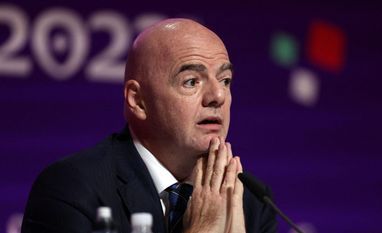 FIFA president Gianni Infantino FIFA president Gianni Infantino