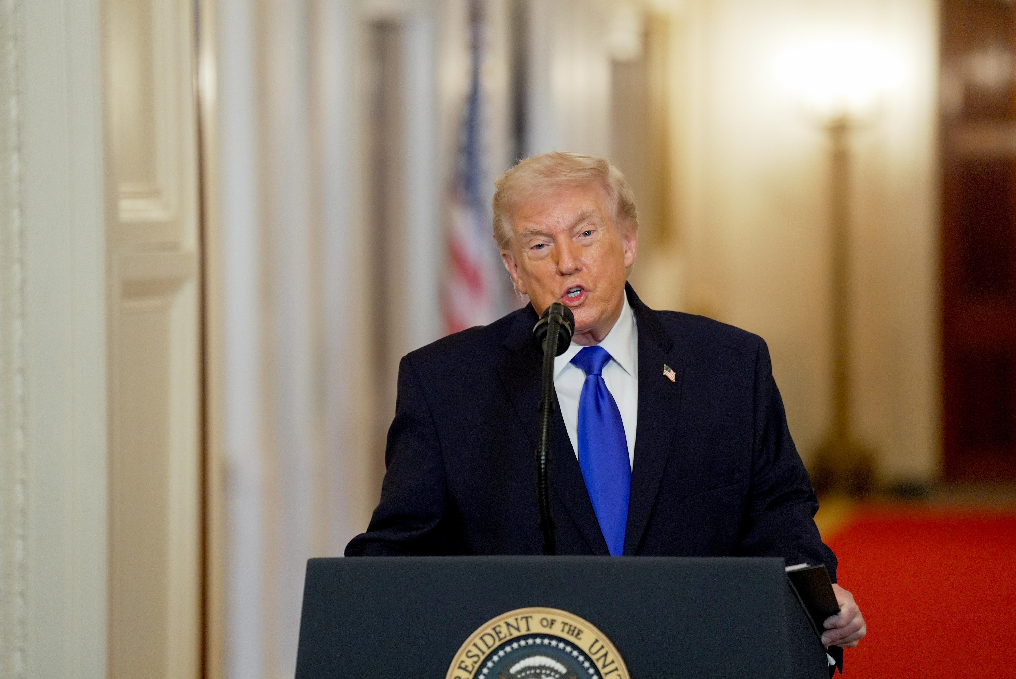 Trump warns Iran not to escalate attacks, says US will hit back harder