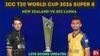 New Zealand vs Sri Lanka T20 World Cup 2026 Super 8 live scorecard