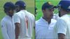 Stills from Para Dogra's on-field altercation with KV Aneesh