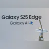 A Samsung Galaxy S25 Edge smartphone during a launch event in Seoul, South Korea in 2025 A Samsung Galaxy S25 Edge smartphone during a launch event in Seoul, South Korea in 2025