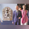 Candian Prime Minister Mark Carney and his wife Diana Fox Carney at the Chhatrapati Shivaji Maharaj Vastu Sangrahalaya museum in Mumbai, on Saturday	| Photo: PTI