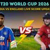 IND vs ENG T20 WC live score semi final 2