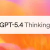 GPT 5.4 Thinking in ChatGPT (Image: OpenAI)