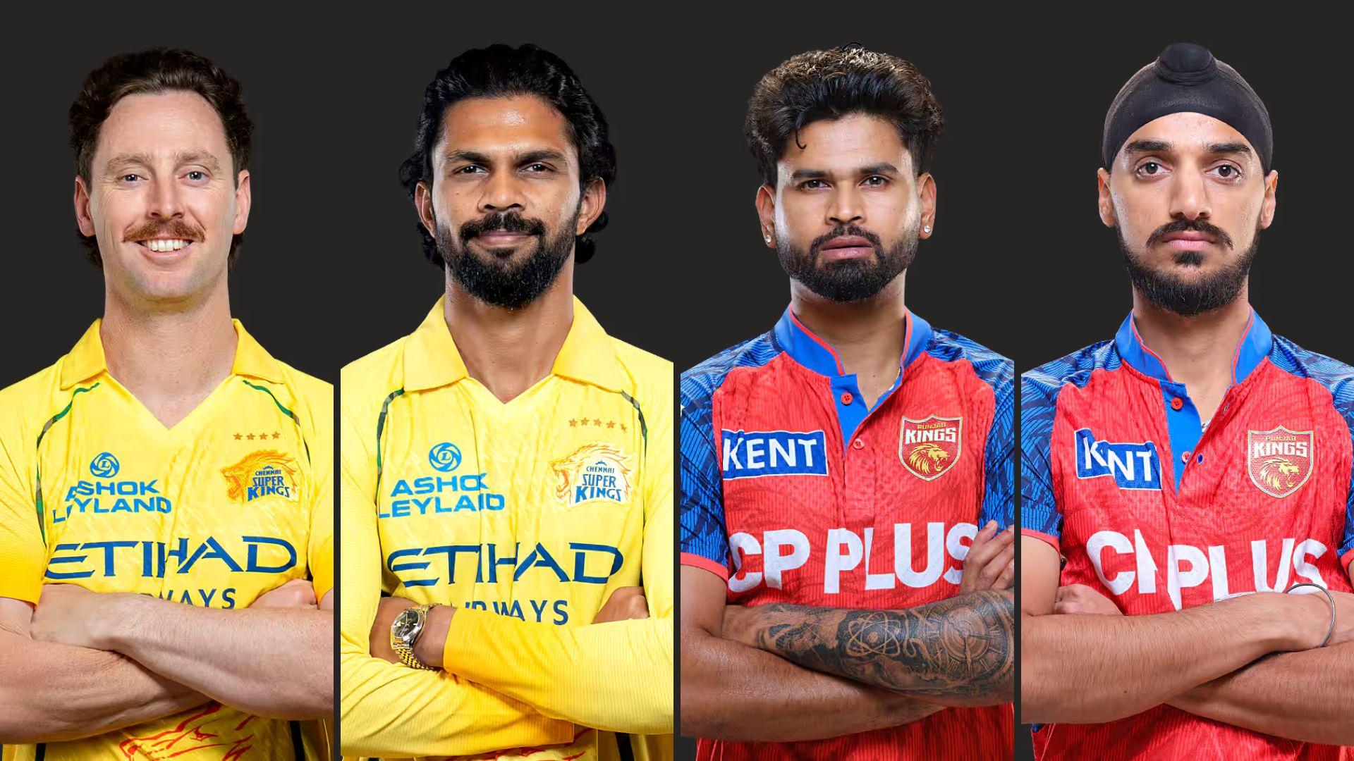 IPL 2026 Today's Match: CSK vs PBKS playing 11, batters vs bowlers match-up