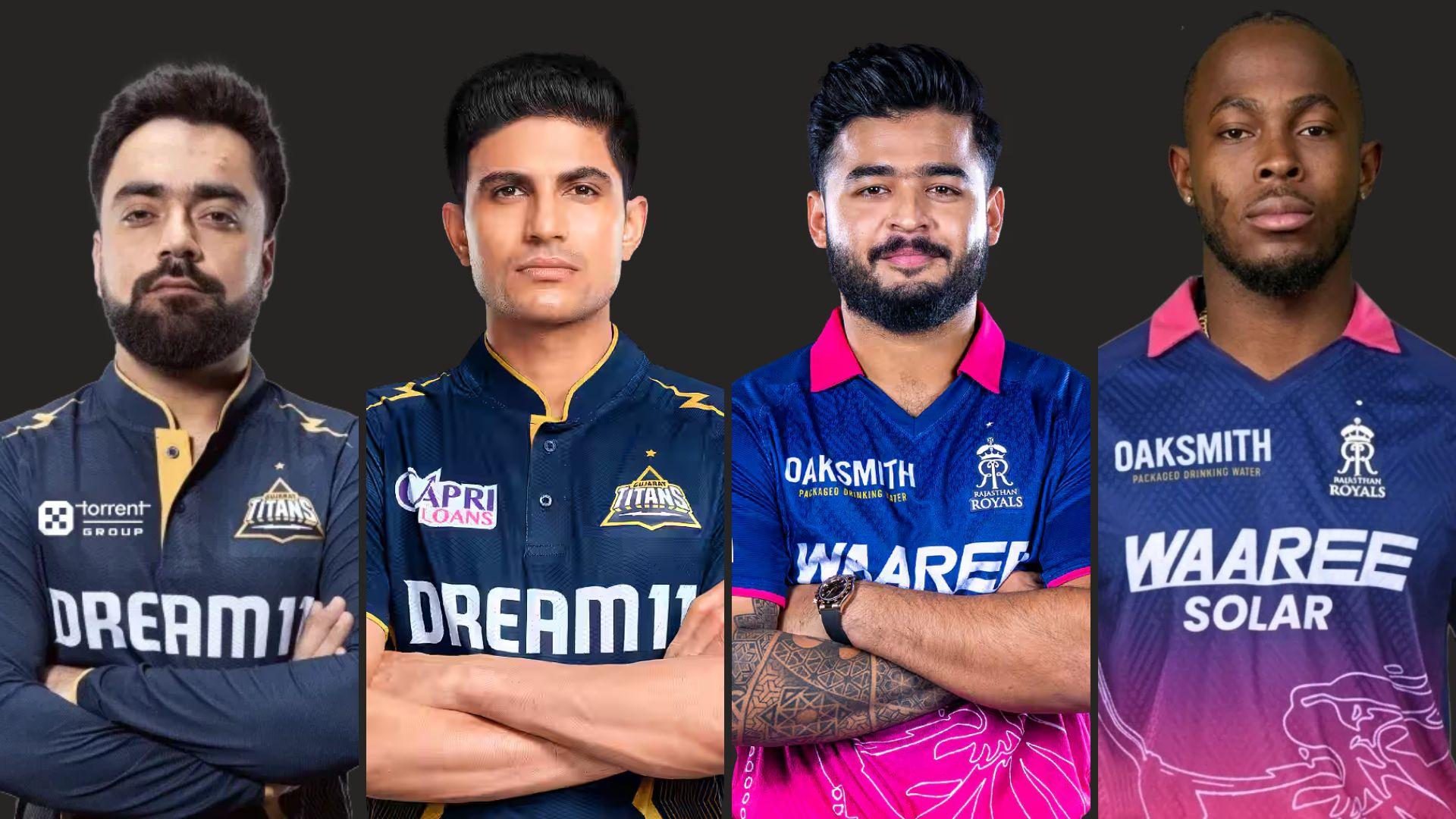 IPL 2026 Today's Match: GT vs RR playing 11, batters vs bowlers match-up
