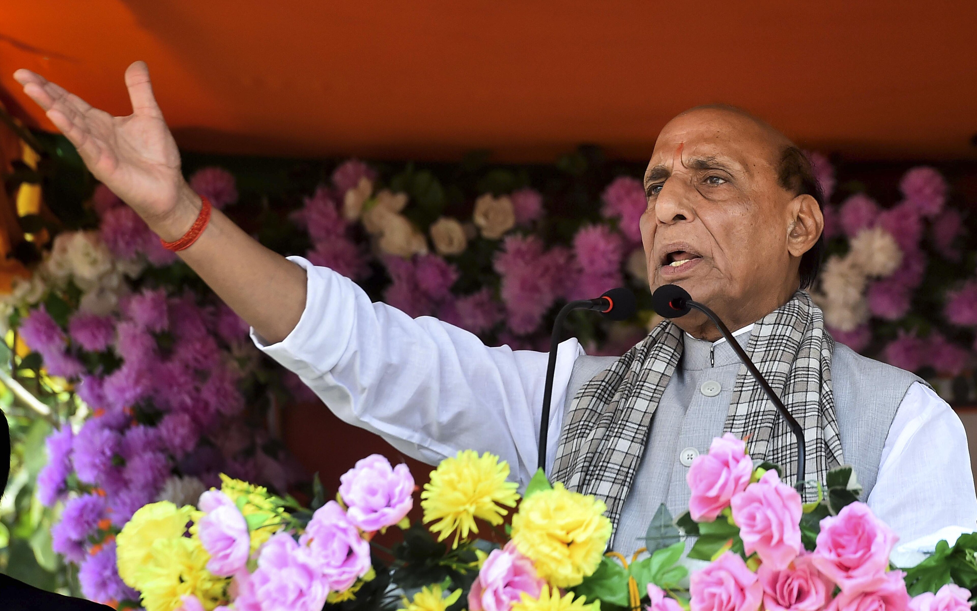 India surrounded by hostile actors, optimal resource use necessary: Rajnath