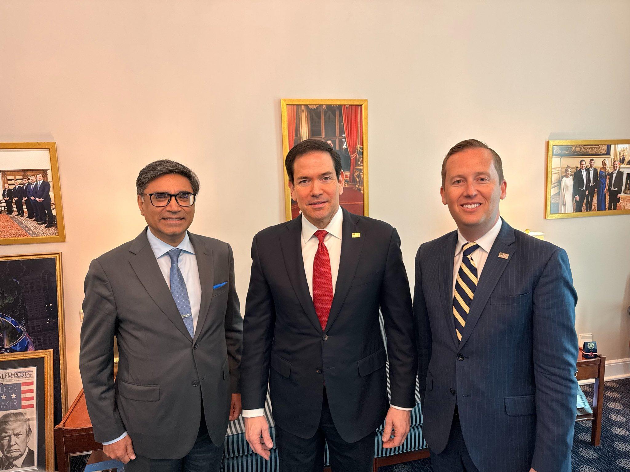 Vikram Misri holds talks with Rubio in Washington; India-US ties in focus