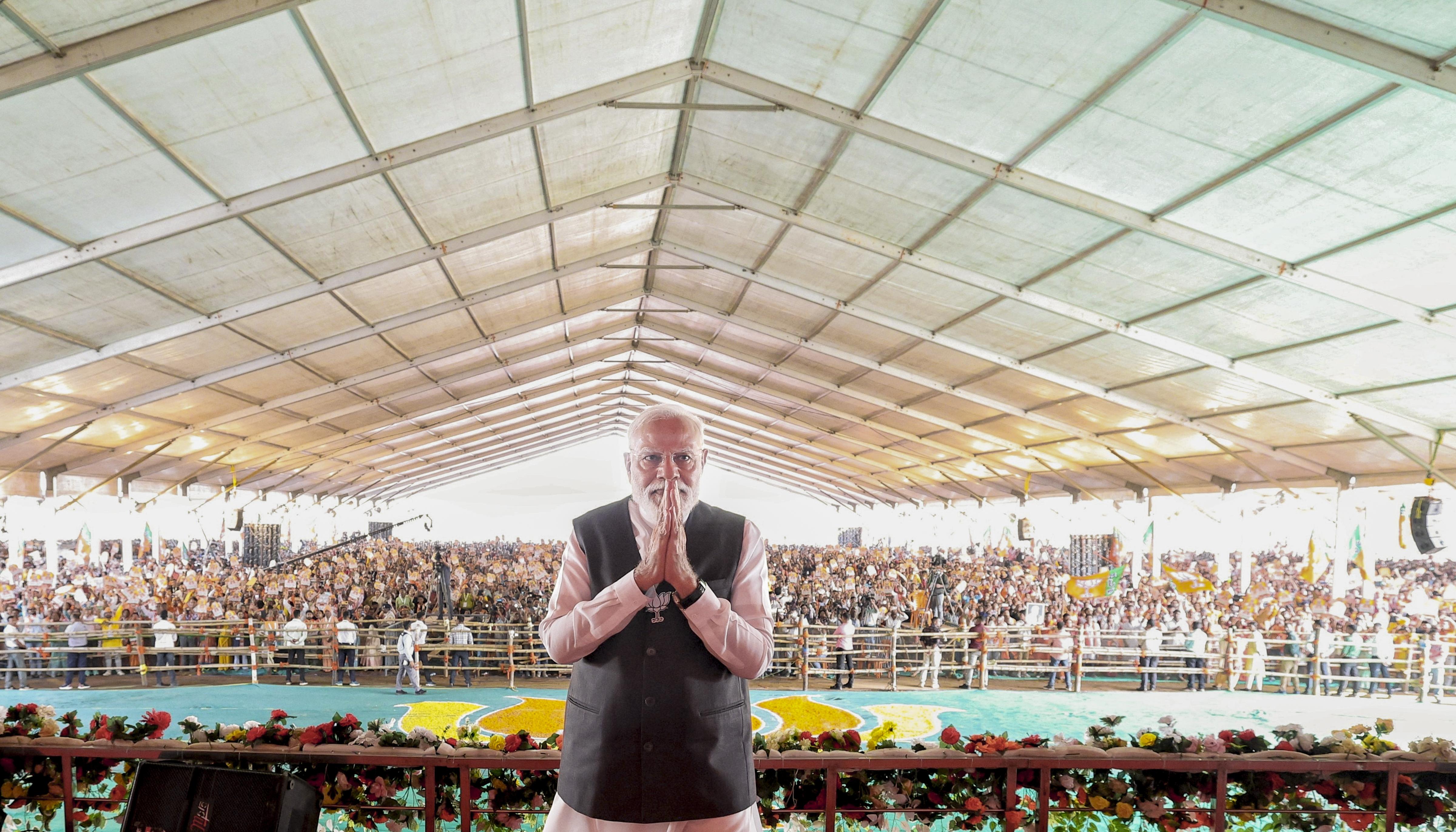 West Bengal backing BJP's development agenda, says PM Modi ahead of polls