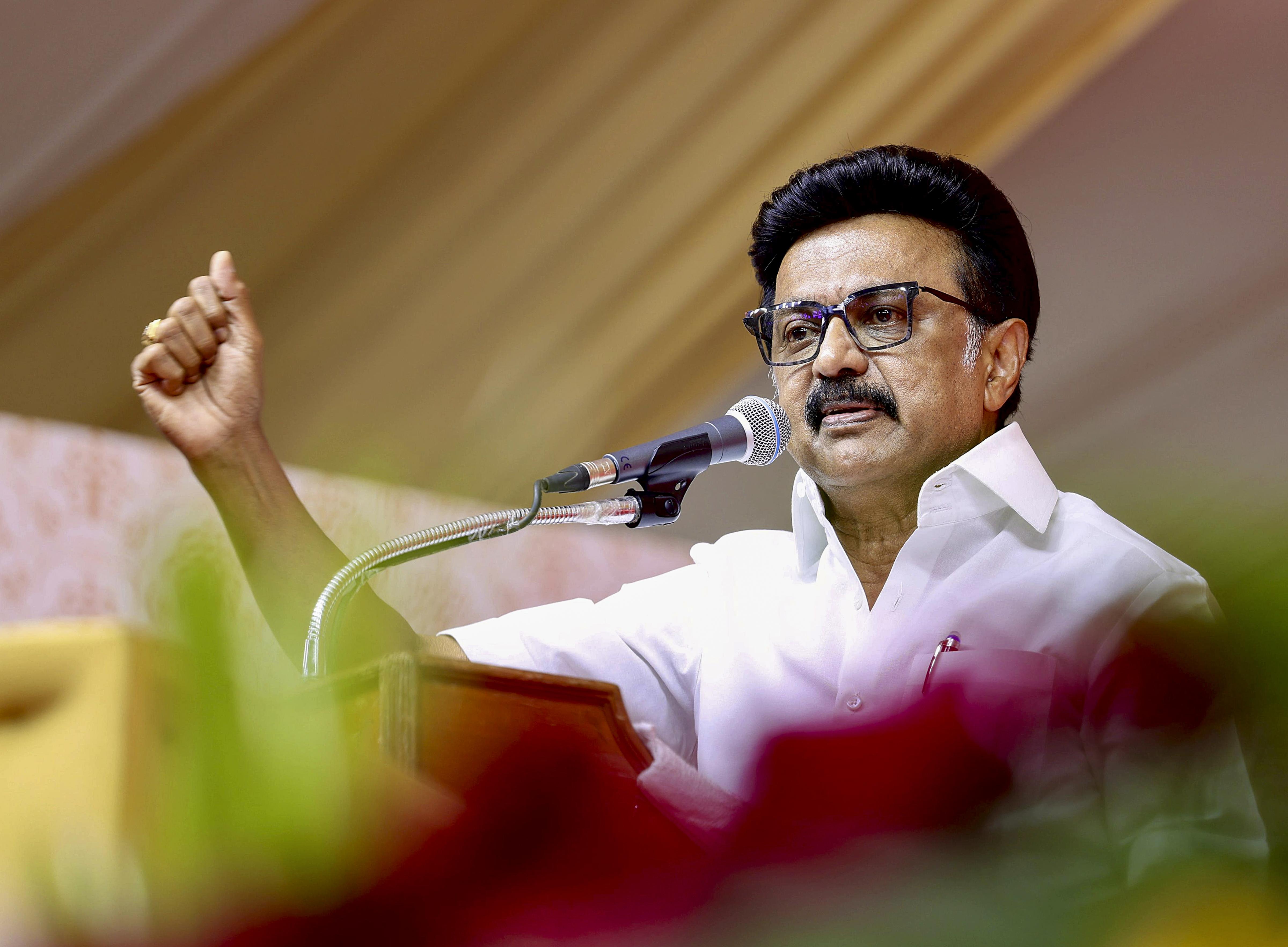 Stalin announces black flag protest against proposed delimitation exercise