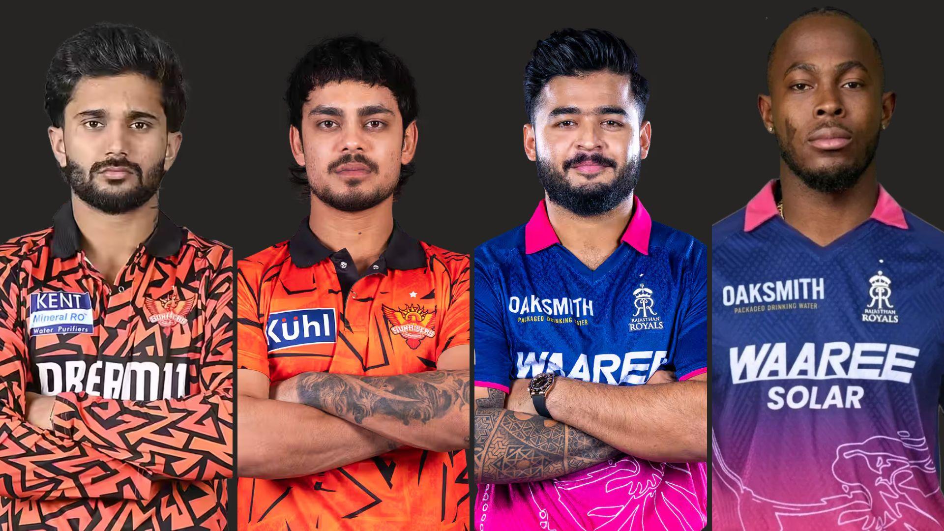IPL 2026 Today's Match: SRH vs RR playing 11, batters vs bowlers matchups