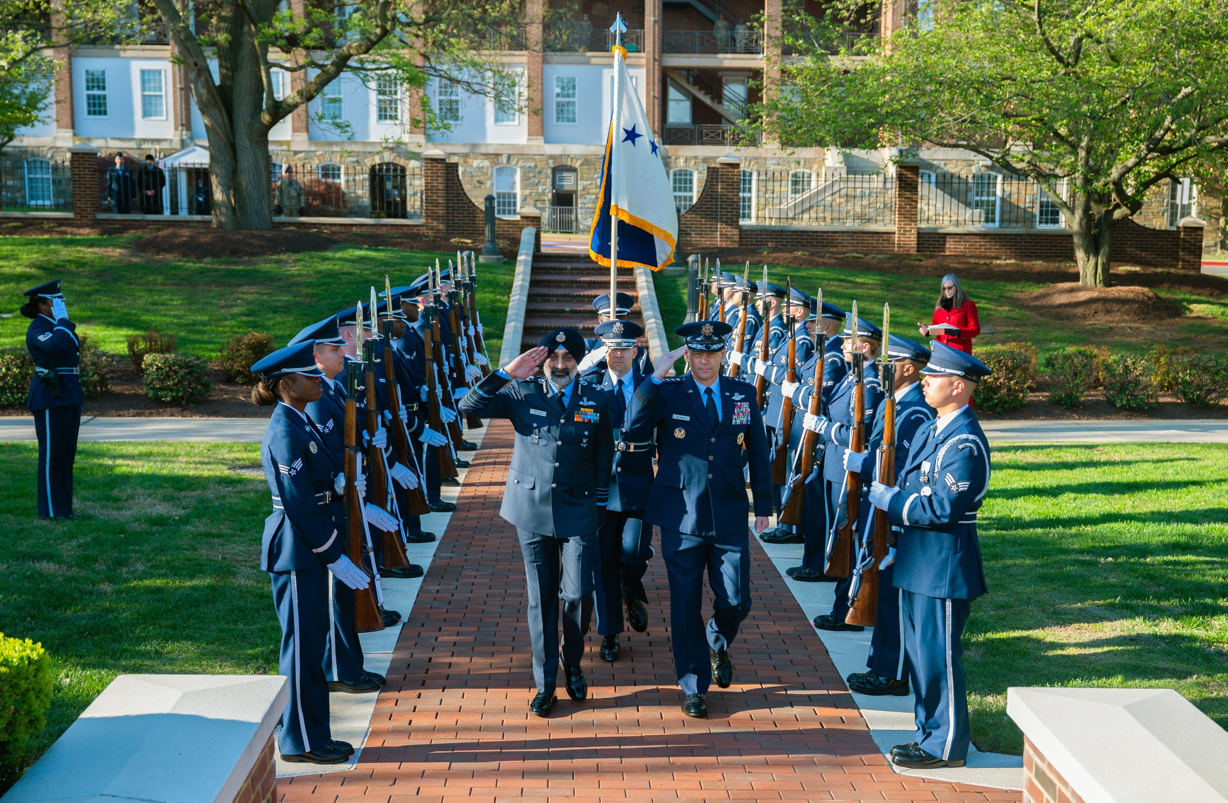 US, Indian air chiefs hold engagements to advance defence cooperation