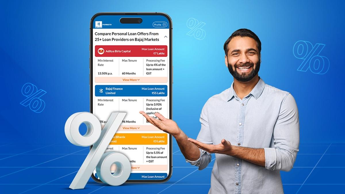 Personal Loan Interest Rates: Compare on Bajaj Markets Before You Apply