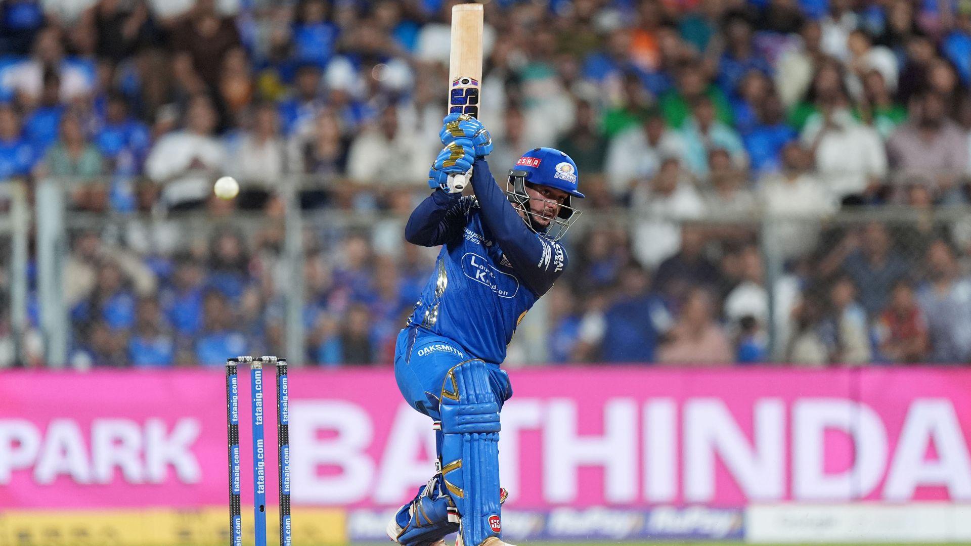 IPL 2026: Quinton de Kock scores maiden hundred for Mumbai Indians