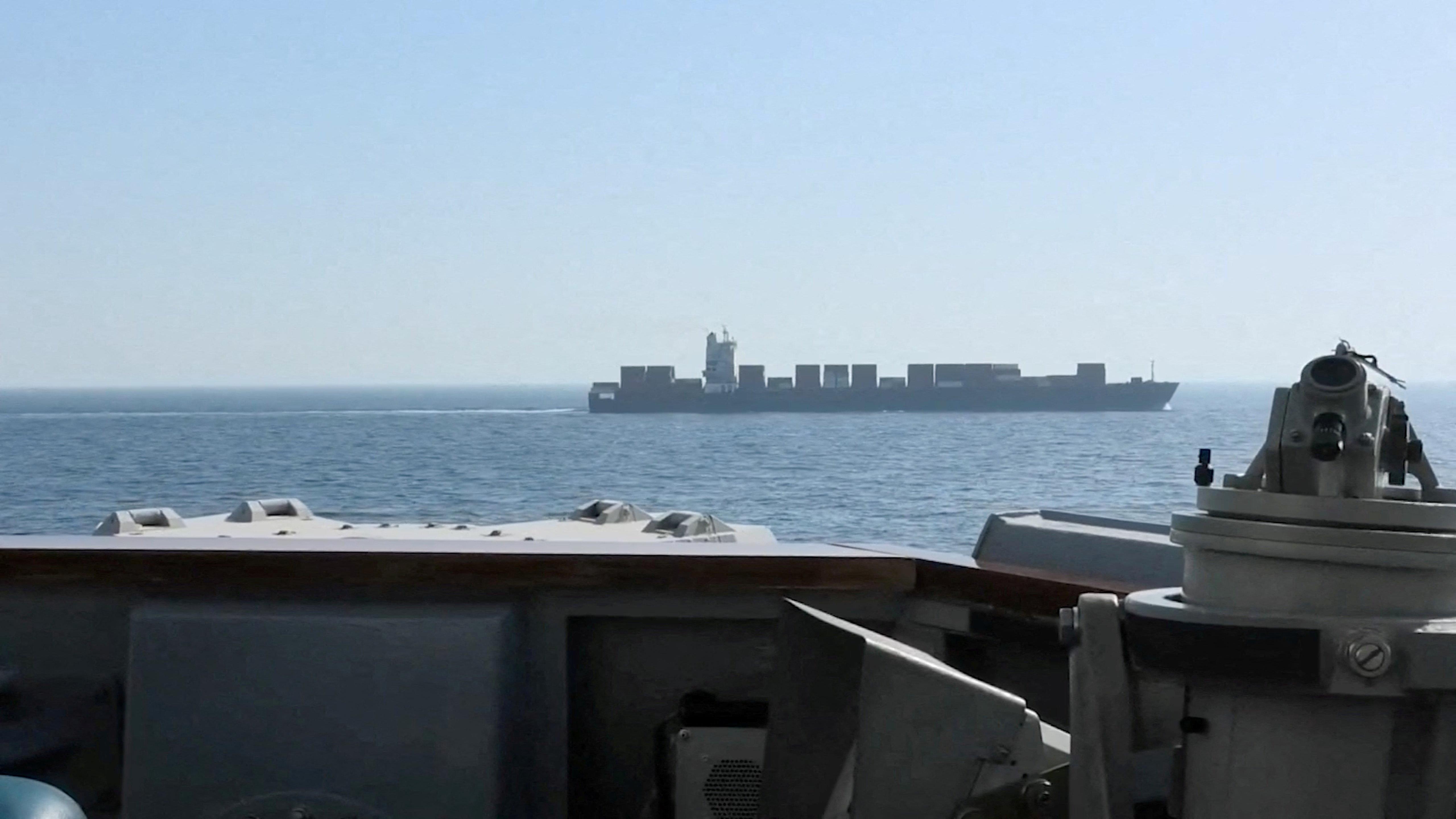 Seized Iranian ship Touska likely carrying equipment deemed dual-use by US