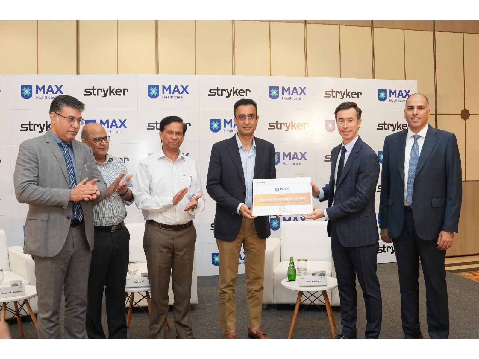 Stryker and Max Smart Hospital, Saket Partner to Advance Surgeon ...