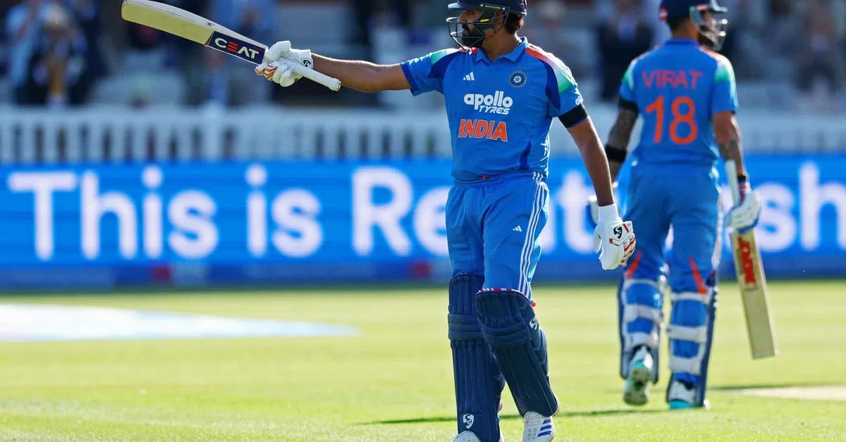 Under fire, Rohit Sharma scripts history with majestic Lord's hundred